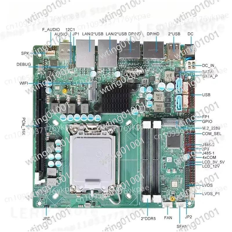 for 13th Gen Mini ITX Motherbo - Lga1700 Itx Motherboard Ddr5 评论和价格